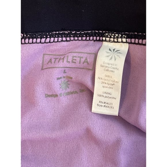 Athleta Black Skort Womens Large - Picture 4 of 7